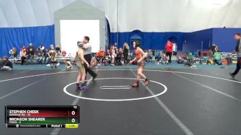 72 lbs Round 5 (6 Team) - Bronson Shearer, Forge vs Stephen Cheek, Donahue WA
