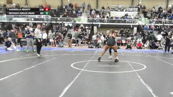 165 lbs Semifinal - Gabriella Mighty, Stamford vs Bethany-grace Dean, Bristol Eastern