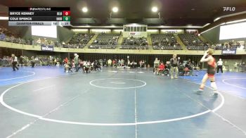 Quarterfinal - Bryce Kenney, Delran vs Cole Spence, Haddonfield
