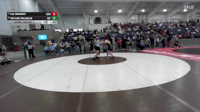 155 lbs Cons. Round 3 - Lia Mendez, Cyprus vs Tayler Wilhelm, Skyview