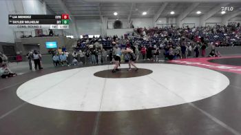 155 lbs Cons. Round 3 - Lia Mendez, Cyprus vs Tayler Wilhelm, Skyview