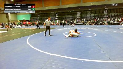 115 lbs Consi Of 16 #1 - Hailey Quair, Roseburg vs Lillian Kelley, McQueen