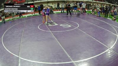 Champ. Round 1 - Michael Gilinsky, Oregon vs Karter Whitish