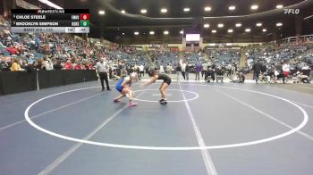 110 lbs Cons. Round 3 - Brooklyn Simpson, Goddard Hs vs Chloe Steele, Emporia Hs