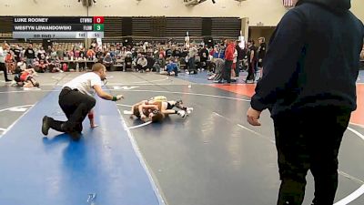 62 lbs Rr Rnd 7 - Luke Rooney, CT Whale Beluga - K3 vs Westyn Lewandowski, F.L.O.W. - K3