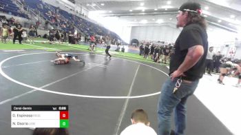 58 lbs Consolation - Declan Espinosa, Rough House WC vs Noah Osorio, Legends Of Gold LV