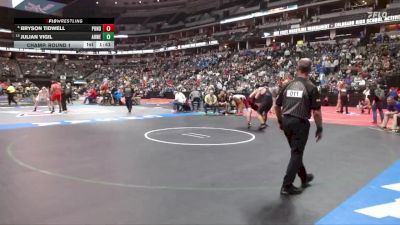 215-5A Champ. Round 1 - Julian Vigil, Arvada West vs Bryson Tidwell, Ponderosa
