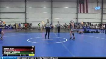 92 lbs Round 5 (6 Team) - Derek Bush, Virginia Hammers vs Bradley Lazzerini, Oklahoma Tornados