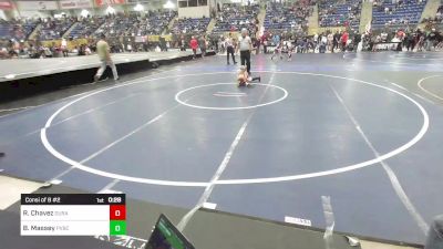 43 lbs Consi Of 8 #2 - Rena Chavez, Duran Elite vs Barrett Massey, PVBC Warriors