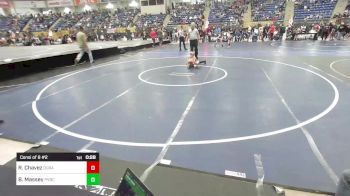 43 lbs Consi Of 8 #2 - Rena Chavez, Duran Elite vs Barrett Massey, PVBC Warriors