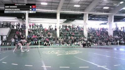 124 lbs Champ. Round 1 - Brooklyn Madal, Mount Union vs Abby Dicenzo, West Liberty