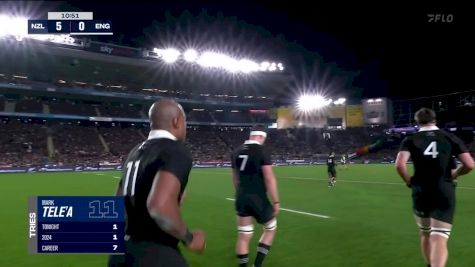 Mark Telea Try vs England | All Blacks vs England 2024