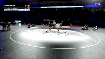 150 lbs 1st Place Match - Cooper Sheesley, Del Oro vs Sean Griffin, Central Catholic