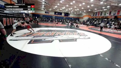 141 lbs Cons. Round 5 - Ashton Romberger, Wilkes University vs Casper Caizzo, Ohio Northern