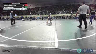105 lbs Round Of 16 - Braxton Mefford, Tiger Trained Wrestling vs McKennen Hall, CacheWrestlingClub