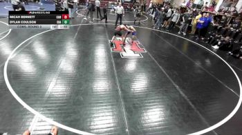 106 lbs Cons. Round 2 - Dylan Coulson, Coeur D`Alene High School vs Micah Bennett, Camas
