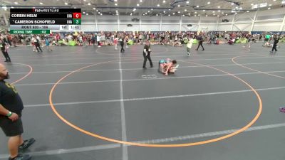 106 lbs Cons. Round 3 - Cameron Schofield, Unattached vs Corbin Helm, Unattached
