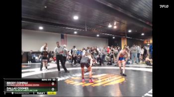 83 lbs Championship Bracket - Dallas Coomes, Maurer Coughlin Wrestling Club vs Brody Compau, Michigan Grappler Training Center