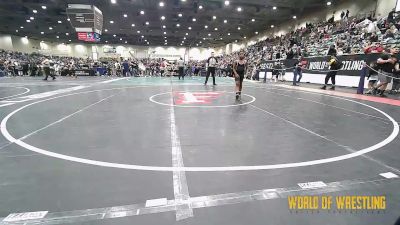 100 lbs Round Of 16 - Braylyn Smith, Sherman Challengers vs Joseph Fay, Hillsboro Mat Club