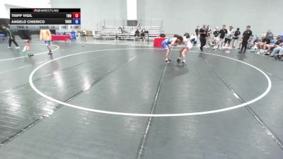 165 lbs Tripp Vigil, Team Wyoming Black vs Angelo Chierico, Virginia Greco