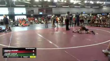 55 lbs Quarters & 1st Wb (16 Team) - Joshua Hughey, TNWCC vs Jakoby Cutlip, Alabama Elite Gold