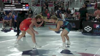 59 lbs Semis - Alexis Janiak, Titan Mercury Wrestling Club (TMWC) vs Michaela Beck, Titan Mercury Wrestling Club (TMWC)