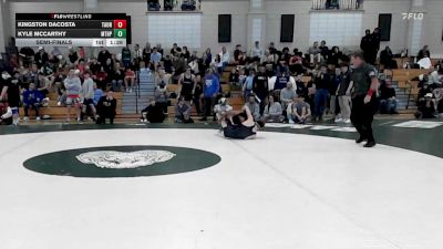 165 lbs Semifinal - Kingston DaCosta, Taunton vs Kyle McCarthy, Mt. Hope