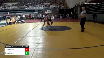 138 lbs Prelims - Jake Moss, Germantown Friends School vs Pedro Mateo, Milton Academy