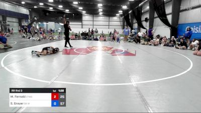 26 kg Rr Rnd 3 - Maeve Fernald, CT Whale Girls vs Stella Grayer, WOW