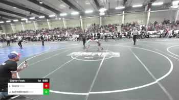 58 lbs Quarterfinal - Lucas Dame, Stout Wr Acd vs Josiah Schwettman, Durango WC