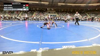 55 lbs Round Of 32 - Hank Ward, Cowboy Wrestling Club vs Beau Atwell, TNWA