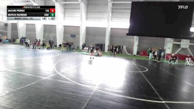 70 lbs Champ. Round 1 - Jacob Perez, Team Prestige Wrestling vs Hutch Nordin, Ravage Wrestling Club