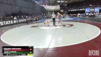 1B/2B 113 Quarterfinal - Aiden Cumming, Darrington vs Gerardo Hernandez, Tonasket