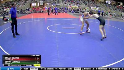 162 lbs Semis & 1st Wrestleback (8 Team) - Devyn Lobdell, Mazama vs Ethan Coates, Cascade