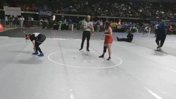 G 145 lbs Cons. Round 1 - Marlee Ballmer, Zachary Girls vs Brynn Hightower, Ruston Girls