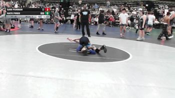 85 lbs Rr Rnd 5 - Sam Forman, Team Tugman - MSC vs Nate Pires, Iron Wolves