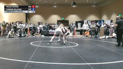 190 lbs Quarters - Nolan Savage, Steller Trained vs Connor Gillahan, Steller Trained