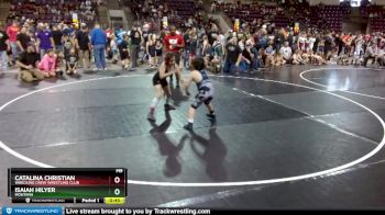 81-83 lbs Round 1 - Isaiah Hilyer, Montana vs Catalina Christian, Wrecking Crew Wrestling Club