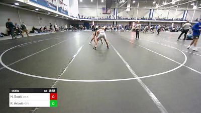 133 lbs Consi Of 32 #2 - Hunter Gould, Lock Haven-Unattached vs Ryan Arbeit, Hofstra - UnAttached