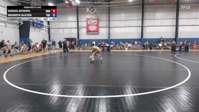 96 lbs Kaikoa Apostol, California Gold vs Bronsyn Baxter, Pennsylvania Blue