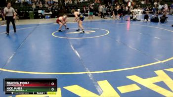 141 lbs Finals (2 Team) - Nick James, Nebraska-Kearney vs Braydon Mogle, Northern State