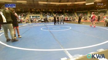 110 lbs Round Of 16 - Boston Heissler, Claremore Wrestling Club vs Denver Wolf, Wolfpak Wrestling