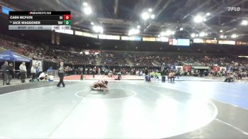 150 lbs Champ. Round 3 - Cash McFate, Bishop Gorman vs Jace Waggoner, Tri-Valley