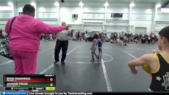 48 lbs Round 4 (8 Team) - Ziyan Muhammad, Phoenix vs JayRonn Fields, South Hills
