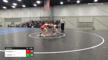 125 lbs Prelims - Brady Brewer, OK Takedown vs Christopher "Smitty" Smith, Black Fox Elite