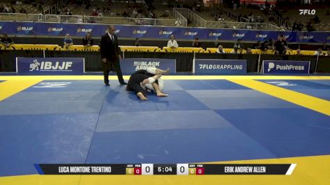 Erik Andrew Allen vs Luca Montone Trentino 2026 Pan Jiu Jitsu IBJJF Championship