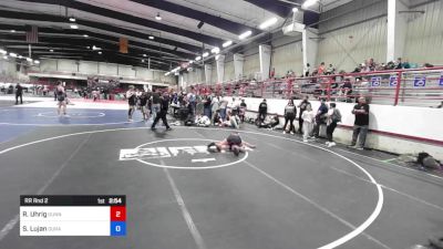 145 kg Rr Rnd 2 - Roxie Uhrig, Gunnison vs Surena Lujan, Durango Wrestling Club