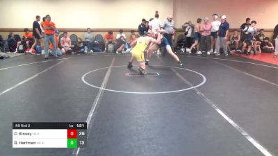 170 lbs Rr Rnd 2 - Caleb Kinsey, Team Round Up HS vs Benjamin Hartman, Silent Victory HS