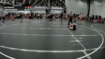 80 lbs Round 5 (8 Team) - Jace Beaston, Kardiac Kidz vs Breslyn Simmons, OMP