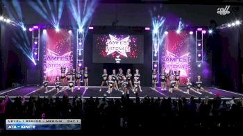 ATA - Ignite [2026 L1 Senior - Medium DAY 1] 2026 JAMfest Cheer Super Nationals
